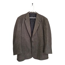 Vintage L.L. Bean XXL Wool Tweed Blazer Thinsulate USA Made Grandpa Core picture
