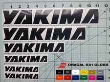 Yakima Logo Decal Sticker 7