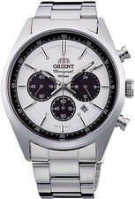 ORIENT NEO 70's SOLAR PANDA WV0041TX Solar Chronograph Men Watch New picture