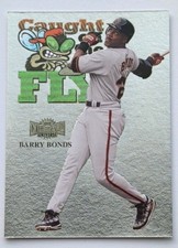 1999 Skybox Metal Universe - Caught on the Fly Barry Bonds #246 picture