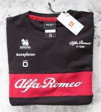 CODE-ZERO Alfa Romeo F1  Stretchy Premium Team  T-Shirt Sauber  NWT Size L picture