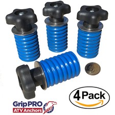 Fits POLARIS RANGER Lock & Ride KNOB ATV-UTV Tie Down Anchor Fits General 4 Pack picture