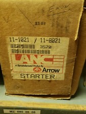 REMANUFACTURED ARROW 11-1021 DELCO REMY 1107781 Starter Date Code 1 L 20 picture