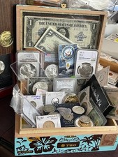 Premium Coin Estate Lot Graded Silver Coins, Gold & Silver Bars & U.S. Currency picture