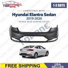 Primed Rear Bumper Cover Fascia For 2019 2020 Hyundai Elantra Sedan 19-20 picture
