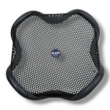 Vintage Alessi Square Fruit Bowl Silvio Coppola Black Metal Mesh Mcm Space Age  picture