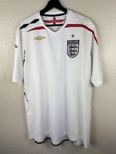 Umbro England 2007/2009 Football Soccer Shirt Soccer Jersey Size XL picture