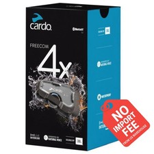 Cardo Freecom 4X Bluetooth Intercom Single Pack – JBL Audio Motorcycle System picture
