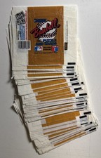VINTAGE 1987 Donruss Baseball Puzzle and Cards Wax Wrappers [Lot of 72] picture