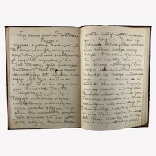 C19th Antique Turkey Turkish Manuscript Handwriting Famous Poetry Poems Book picture