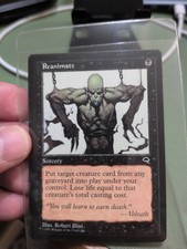 Wizards of the Coast Reanimate Tempest 151 Black Uncommon Sorcery English 1997 picture