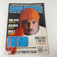 RARE Rap Pages Magazine October 1999 P-Diddy Puff Daddy Advertisement on Back picture