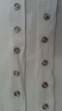 1/ 5 / 10 yards new white cotton snap twill tape trim 3/4