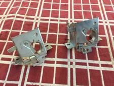 1965-67 Corvette Female Hood Latch Set 3841438 3841437 nice CAD PLATED 1966 1967 picture