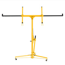 Garvee 11FT Drywall Lift 150LB Sheetrock Hoist 360 Swivel Telescoping Height picture