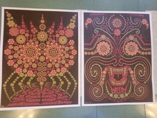 Ween & Meat Puppets 2010 Signed Todd Slater Posters - Dallas AP + Austin (Pair) picture