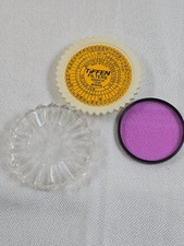 Tiffen Photar CC30M Magenta Color Compensating Series 7 Filter USA with Case picture