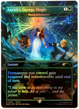 MTG Aerith's Curaga Magic (Rainbow Foil) Secret Lair x Final Fantasy 1872 FFVII picture