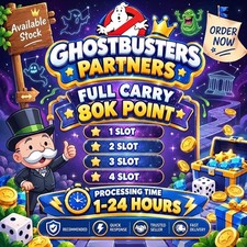 Ghostbusters Monopoly-Go Partners Event🌟Full Carry 80K Point 1 - 24 HOURS⏱️ picture