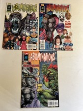 THE ABOMINATIONS #1-3 1 2 3 Lot Marvel Comics 1996 Complete Series NM Unread picture