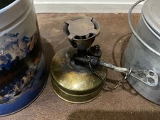Vintage Svea 123 Brass Camping Stove w/ Key Made In Sweden picture