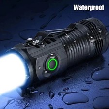 1200000LM USB Rechargeable LED Flashlight Super Bright Torch Tactical Lamp picture
