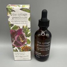 The Cottage Greenhouse Pomegranate Facial Serum 2 oz / 60 ml Rare HTF picture