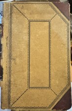 1895-1903 Antique Farm Sharecroppers Ledger Handwritten  Book Leather  AMAZING picture