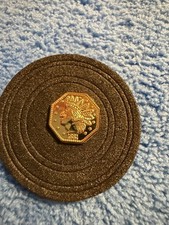 ⭐️ 1881 1/4 Cali Gold Private Struck Souvenir FRACTIONAL  Not Gold picture