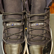 Jordan Air Jordan 11 Retro BG Black/White Mid Top Boys Sneaker US 7 378038-003 picture