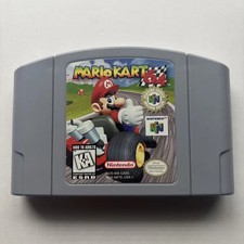 Mario Kart 64 Cart Games For Nintendo N64 US Version Fast Shipping picture