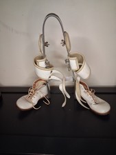 Vintage Antique Science Medical Polio Leg Braces For Toddler ￼ picture