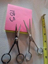 2 VINTAGE   JOEWELL 45X    DUBL DUCK   JAPAN   HAIR CUTTING   LOC 18S picture