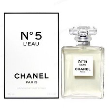 Chanel No 5 L'Eau Eau de Toilette 3.4 oz 100ml Women's Perfume Spray-New Receipt picture