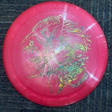 DISCRAFT 5X MCBETH BIG Z ZEUS DISC GOLF DISTANCE DRIVER 173-4G PK/GD @ LSDISCS picture