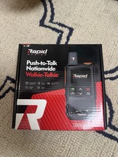 Rapid Radios G1 Push-to-Talk Walkie Talkie G1 MultiCarrier Nationwide LTE Sealed picture