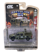 Greenlight 2021 Chevy Silverado Trail Boss Z71 - Mexican Military Army 1/64 picture
