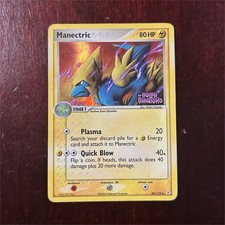 Pokémon TCG Manectric Reverse Holo Uncommon 46/110 EX Holon Phantoms picture