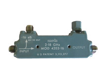 Directional Coupler 2-18 GHz 20W Narda 4203-16 NEW US MADE SMA (F) BROADBAND picture