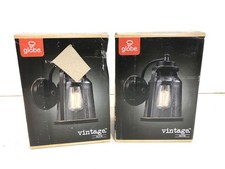 2PK Globe Electric Roth 1-Light Oil Rubbed Bronze Outdoor/Indoor Wall Sconce picture
