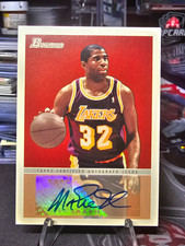 Bowman 2009-10 Bowman '48 Autographs Magic Johnson Lakers Auto #48A-MJ picture