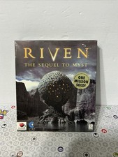 Vintage Big Box - Riven The Sequel To Myst Game - 1997 - (For MAC / Windows 95) picture