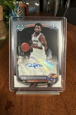 2025-26 Bowman Chrome Prospect Auto Darren Peterson CPA-DP picture