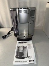Cuisinart SS10FR SS-10 Premium Single Serve Brewer - Silver. Refurbished picture