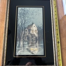 LUCIEN DASSELBORNE Aquatint Etching Le Rayonde Luna Schneider Gallery Seattle picture