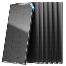 12V 300W 600W 1800W Watt Solar Panel High Efficiency N-Type 18BB Black RV Home picture