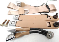 1984-1996 Jeep Cherokee XJ Rear Seat Belt Receivers 1995 1994 1993 1992 1991 B25 picture