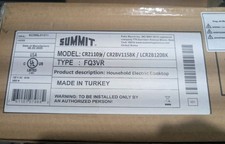 Summit 12 in. 120-Volt Radiant Electric Cooktop in Black with 2 Elements picture