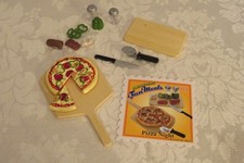 Re-ment miniatures Fun Meal 01 Pizza Night with minor defect picture