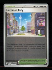Lumiose City 077/088 Uncommon Perfect Order Pokemon Reverse Holo Near Mint picture